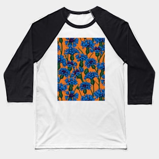 Cornflowers 3 Baseball T-Shirt